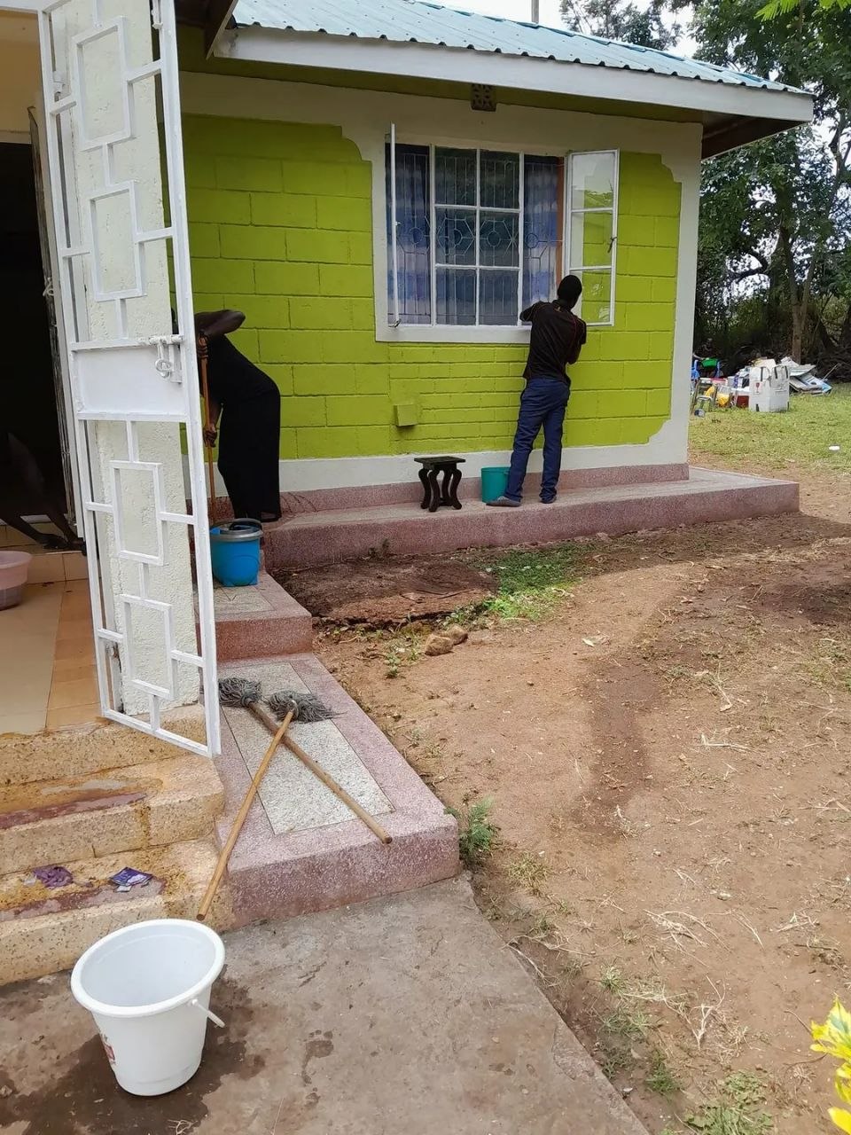 Post construction cleaning